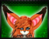 .M. Red Fox Ears