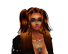 golden brown pigtails