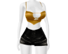 Gold And Black Short Fit