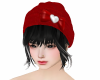 CNS HAIR XMAS HAT RED