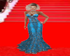 S4 Blue Gala Diva Gown