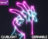 Holding Hands Neon