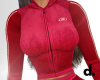 𝙙 body velour red L