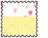 Love Envelope Stamp