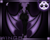 Black Purple Wings*1 Ⓛ