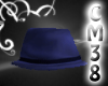 [C]Blue Trilby Hat