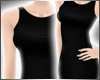 M| Black Boatneck Dress
