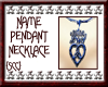 {SCC}Name Pendant Chain