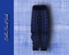 Sleep Pants-Blue Plaid