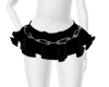 Chained mini skirt