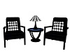 Plaid Coffee Chairs