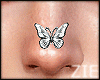 Nose Butterfly Silver