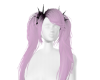 Pink Hair with Spikes
