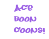 ace boon coons