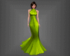 Silk Green Dress