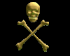 Gold Skull/Bone Spinning