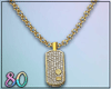 80_ Gold Necklace