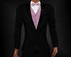Tuxedo Suit Black & Purp