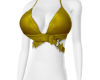 Top dourado couro