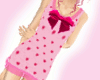 Pink Heart Mini Dress