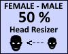 Head Scaler 50%