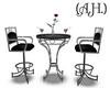 (A.H.) Blk Silver Tables