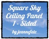 Sky Ceiling Panel 1 side