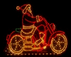 Christmas motorcycle
