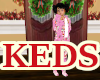 KEDS Girls Xmas Outfit