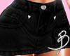 Denim mini skirt