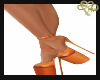 Orange Witch Heels