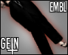 -G- EMBL Black Sweats