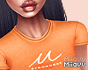 M Tee | Orange