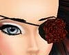 b.r rose eyepatch