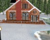 winter house cabin