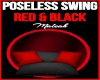 Red & Black Swing