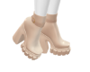 [MM] Nude Chunky Boots