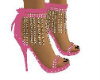 diamond shoes pink