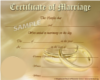 Marriage Certificate