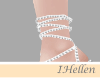 H| White Heels