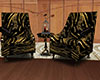 black tiger duo chairs