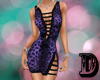 D Purple Wild Dress