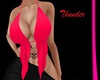 red hot halter