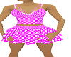 simple dress pink gingha