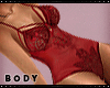 VDAY: lace body red
