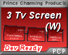 PCP~3 Screen Tv (Wall)