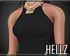 !H - Ribbed Dress Short
