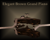 Elegant Brown Grand Pian