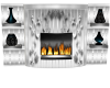 Sliver Wall Fireplace