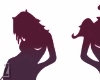 Z| Angel & Devil Cutout
